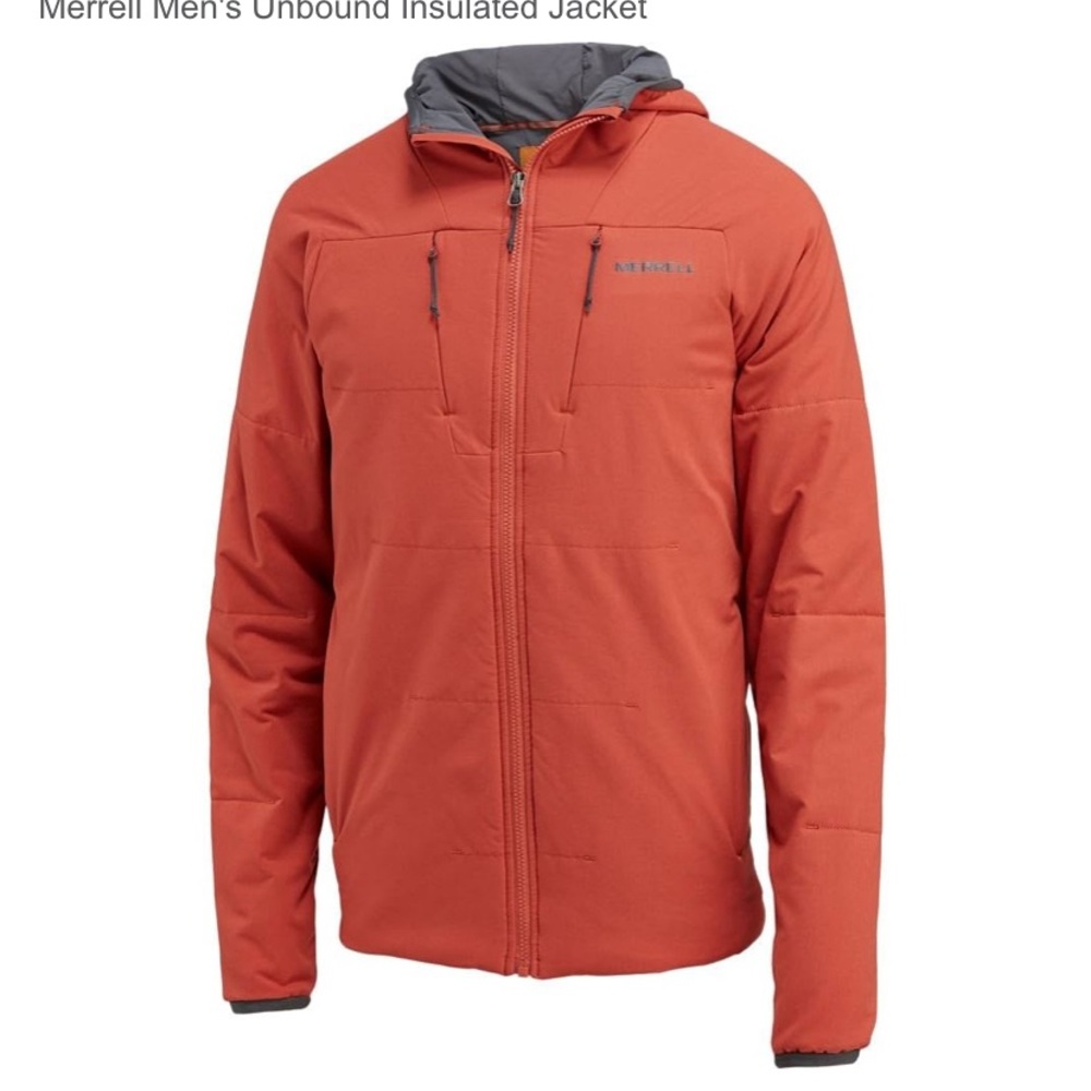 “MERRELL” men’s jacket. Great condition size M. Light and worm